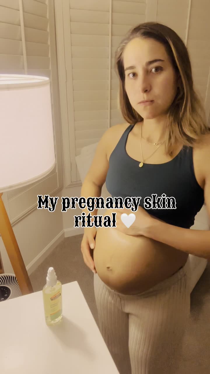 Palmer's Massage Oil — pregnancy skincare UGC